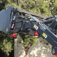 Caricatore frontale Diesel Mini Kubota professionale euro 5 EPA compiacente manto a binario compatto e caricatore per opzione di utilizzo dell'azienda agricola