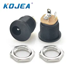 DC-022M charging socket dc junktion power 8mm metal distribution plug socket dc socket power jack