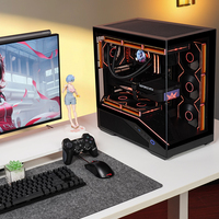 Zeromaster OEM Gaming PC Case ATX Mid Tower Tempered Glass RGB Computer Chassis Manufacturer