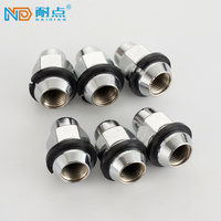 Rondelles en fer nickelées/zinguées, classe 10.9/12.9, autobloquantes pour écrous de roue M12x1.5x35mm des modèles BYD F0/F3/G3/Lq3/F6