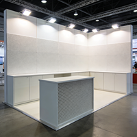 Stand d'exposition pliable 3x3m (10x10ft) avec panneau nid d'abeille léger et portable pour salon professionnel