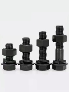 Bu lông và đai ốc lục giác cỡ M10 cường độ cao của Trung Quốc, thép và cacbon cấp 8.8, tiêu chuẩn M40/M28/M16, theo tiêu chuẩn DIN933 - Product Image 3