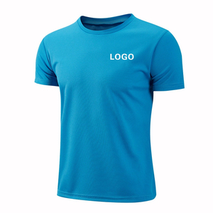 Quick-Dry Short Sleeve T-Shirt with Customizable Logo Printing Colorful Event Wear and Team Uniforms for Promotions