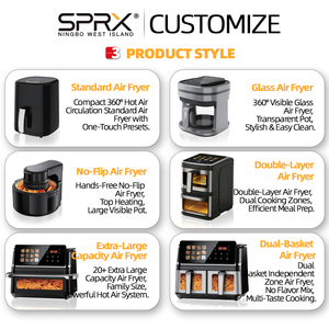 <strong>Air</strong> <strong>Fryer</strong> Accessories Set Complete with Rack Pan and <strong>Liner</strong> Meet All Daily Cooking Needs - Product Image 3