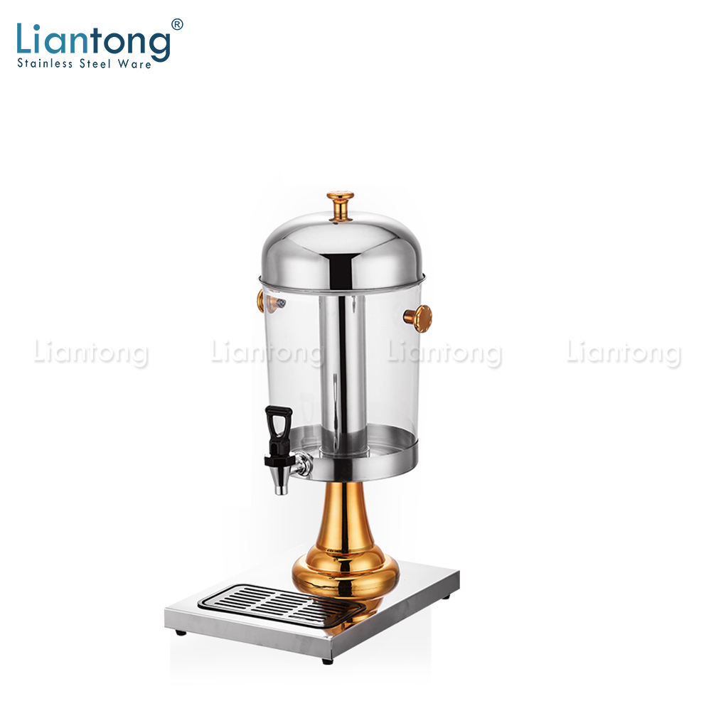 Hotel Restaurant Buffet Luxury Beverage Dispenser 8L 16L 24L Stainless  Steel Commercial Water Cold Drink Juice Dispenser