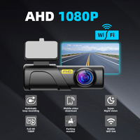 Caméra de tableau de bord USB universelle pour voiture, enregistreur vidéo, vision nocturne couleur, DVR, stockage 128 Go, angle de 120°, contrôle par application WiFi, surveillance 24h/24, ACC