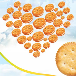 Tự động 2 + 1 Biscuit kẹp máy 2 hương vị kẹp cookie và bánh quy Máy làm - Product Image 5