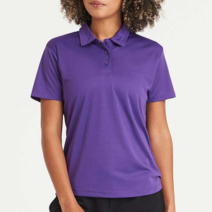 Camiseta Polo Personalizada para Mujer, Proveedor de Bangladesh, Alta Calidad, Manga Corta, Algodón, Ajuste Cómodo, Varios Colores y Tallas, Venta al Por Mayor - Product Image 4