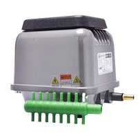Pompe à air électromagnétique Sunsun HJB-120 220V 50Hz avec prise EU, en plastique, pour l'oxygénation des aquariums et des étangs