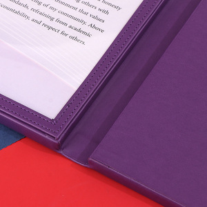 Bolsa para Certificados Li Kun, Organizador de Documentos de Papel Minimalista Personalizado para Trabajo, Capacitación, Escuelas, Asociaciones, Agencias Gubernamentales - Product Image 3