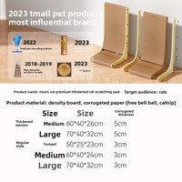 Grande griffoir vertical moderne en forme de L pour chat, durable, résistant à l'usure, ne laisse pas de débris, autocollant mural pour griffes