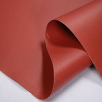 Tissu en fibre de verre enduit de silicone-résistant à la chaleur ignifuge ignifuge à haute température0.43