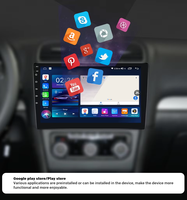 Autoradio double DIN 8 cœurs TS18 Android 12 2+32/4+64G 9/10.1'' avec Carplay sans fil, Bluetooth, FM, RDS, écran tactile IPS