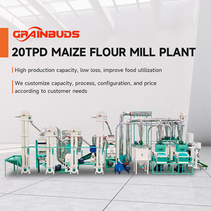 Molino de Maíz de Alta Extracción 20TPD, Máquina de <span class=keywords><strong>Harina</strong></span> de Maíz de Baja Rotura, Molino de Maíz de Alto Rendimiento, <span class=keywords><strong>Máxima</strong></span> Tasa de Recuperación de <span class=keywords><strong>Harina</strong></span> - Product Image 1