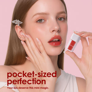 Brillo Labial Pequeño con Color Marrón Rojo Rosado, Resistente al Agua, de Larga Duración, Antiadherente, Hidratante, Voluminizador, Bálsamo Labial en Barra - Product Image 4