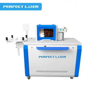 Perfect Laser Automatic Feeding Profile Sheet Cnc 3D Channel Letter Bending Machine Automatic Angle Opening for Metal Acrylic