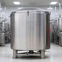 Cuve de cuisson en acier inoxydable 304 de qualité alimentaire, cuve de cuisson sous pression industrielle pour haricots rouges, pâtes et farce à viande