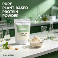 Poudre de protéines végétales de haute qualité, naturelle, pour le soutien nutritionnel des adultes, certifiée Halal, en vrac