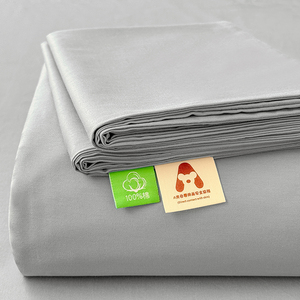 Vente en gros de draps plats 100% coton pur, classe A, adaptés aux bébés, couleur gris gentleman, pour usage domestique et commercial - Product Image 4