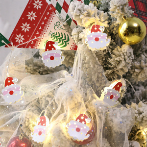 2m 20 LED pinemones giáng sinh chuỗi ánh sáng đám cưới Vòng hoa đèn đỏ Berry Chuông Cổ Tích ánh sáng cho Xmas kỳ nghỉ cây trang trí nội thất - Product Image 1