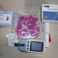 Longermay Veterinary Lipid Panel Buen Analizador de panel de mano con precio bajo para humanos
