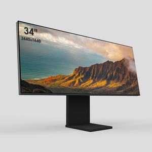 Écran en alliage d'aluminium <span class=keywords><strong>Ultrawide</strong></span> Borderless Hairtail Screen <span class=keywords><strong>34</strong></span> Inch 21:9 4K 3440*1440 IPS Computer Gaming Monitor Displayer - Product Image 4