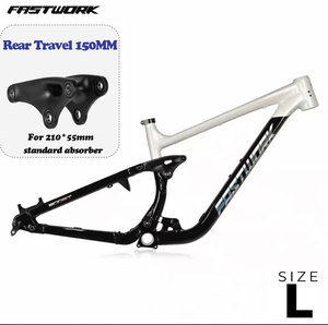 Offre Spéciale <span class=keywords><strong>Cadre</strong></span> <span class=keywords><strong>VTT</strong></span> Enduro en Alliage d'Aluminium 27.5ER 29ER 12*148 Suspension Intégrale à Disque <span class=keywords><strong>DH</strong></span> Four-link Soft-tail - Product Image 1