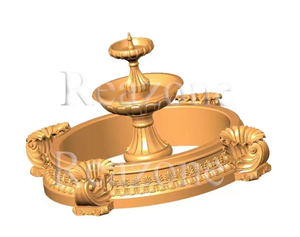 Molde de inyección de alta calidad para fuente de león cuadrada de hormigón para exteriores, con ABS de alta resistencia y varilla de refuerzo interna. - Product Image 2