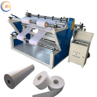 Machine de découpe et de rembobinage automatique CNC pour rouleaux de papier kraft et de PVC