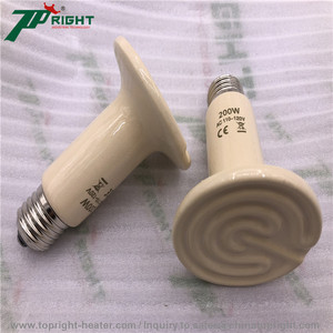 Riscaldatore Elettrico <span class=keywords><strong>a</strong></span> <span class=keywords><strong>Infrarossi</strong></span> 250W Lampada Riscaldante in Ceramica - Product Image 5