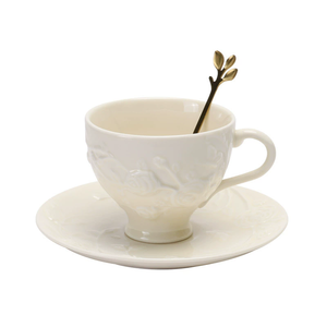 Wholesale European Retro Style Teacups Relief Sculpture Angel Ceramic Coffee <b>Tea</b> Pot <b>Cup</b> Set - Product Image 2