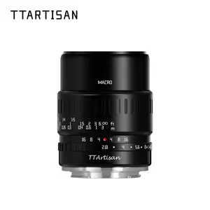 TTArtisan 40mm F2.8 Objectif macro APS-C Grossissement 1:1 Objectif de caméra à mise au point manuelle pour appareil photo Fuji Fujifilm X Mount XT10 XT20 XT3
