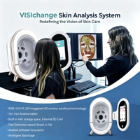 Analizador de Piel Inteligente 3D con IA, Escáner Facial, Detector de Arrugas, Análisis de Humedad, Simulación de Envejecimiento, para Salón de Belleza, Marca LANGDI M9, OEM de Fábrica