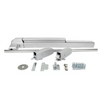 Dispositif de sortie vertical en acier inoxydable 304 peint ignifuge, 650 mm/800 mm/1000 mm, personnalisé pour porte à double battant