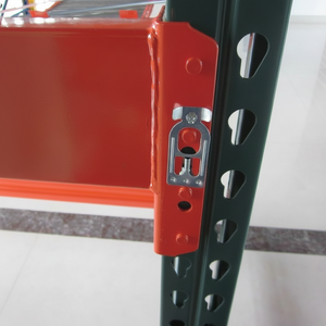 Nuevo estante de paleta industrial estándar americano 16-12Ga de Vietnam 96 \ "almacenamiento de acero RAL2004 naranja 12 estantes y estantes apilables - Product Image 1