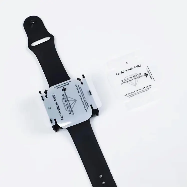 Neueste Hydro gel folien Wasserdicht 38/40/41/42/44/45mm Easy Install Kit TPU Displays chutz folie für Apple Smart Watch Serie 7 6 5