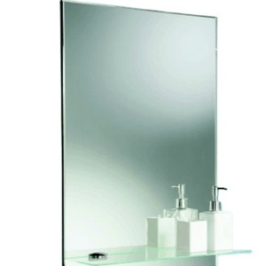 Miroir de salle de bain moderne sans cadre en verre, haute qualité, pas cher, personnalisé pour salle de bain, hôtel, restaurant, intérieur - Product Image 2
