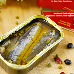 Sardinas Enlatadas en <span class=keywords><strong>Aceite</strong></span> Vegetal 125g, Venta al por Mayor <span class=keywords><strong>de</strong></span> Pescado Enlatado - Product Image 3
