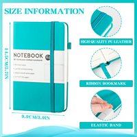 Promotion A6 Carnet de planification d'agenda Personnalisation personnalisée Plan de fournitures scolaires avec bande élastique