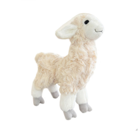 Peluche personnalisée en forme de mouton, jouet en peluche doux, poupée agneau, adorable oreiller en forme de mouton blanc, cadeau pour enfants et décoration de la maison
