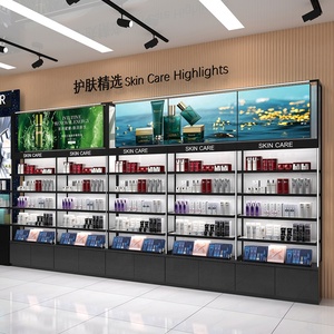 Cửa hàng làm đẹp chăm sóc da cửa hàng trang điểm trưng bày đứng trưng bày mỹ phẩm cao cấp tủ trưng bày sàn trưng bày - Product Image 1
