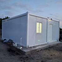 Maison conteneur préfabriquée détachable : Aménagement flexible, conception démontable pour logement de chantier et vie à distance