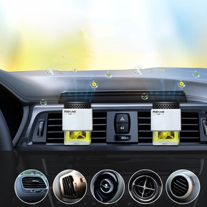 Ambientador de <span class=keywords><strong>Perfume</strong></span> portátil de lujo para coche, Clip de ventilación, salida de aromaterapia líquida, <span class=keywords><strong>Perfume</strong></span> en fragancia de Colonia - Product Image 2
