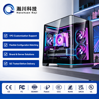 PC All in One I3 I5 I7 R5 5700 16G 1T SSD Casing Komputer Desktop yang Dapat Disesuaikan Desktop Gaming Grosir Pabrik OEM