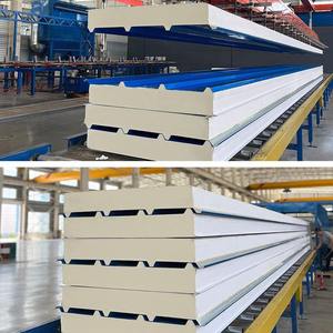 Painéis de Parede e Telhado <span class=keywords><strong>Sandwich</strong></span> de Poliuretano <span class=keywords><strong>PU</strong></span>/PIR, Fáceis de Instalar, Bonitos e Ecológicos para Construções - Product Image 2