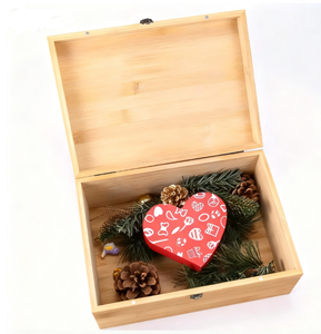 Tre Lớn Bằng Gỗ Lưu Trữ Hộp Bằng Gỗ Tự Nhiên Hộp Đồ Trang Sức Trang Trí Tái Sử Dụng Hộp Cho Nghệ Thuật Và Tự Làm, Quà Tặng, Lưu Trữ - Product Image 5