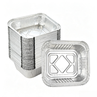 Fabricant professionnel de barquettes en aluminium de qualité alimentaire, contenants d'emballage jetables