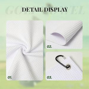 Absorbent Fast Drying Towels for Women Sweat Funny Pickleball Gifts for Men Women Hand Towel with <b>Clip</b> - Product Image 2