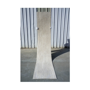 Muestra gratis de piedra de línea <span class=keywords><strong>gris</strong></span> claro nuevo corte de <span class=keywords><strong>roca</strong></span> impermeable Flexible MCM Panel de pared de azulejo de imitación ondulado azulejos de piedra suave - Product Image 3