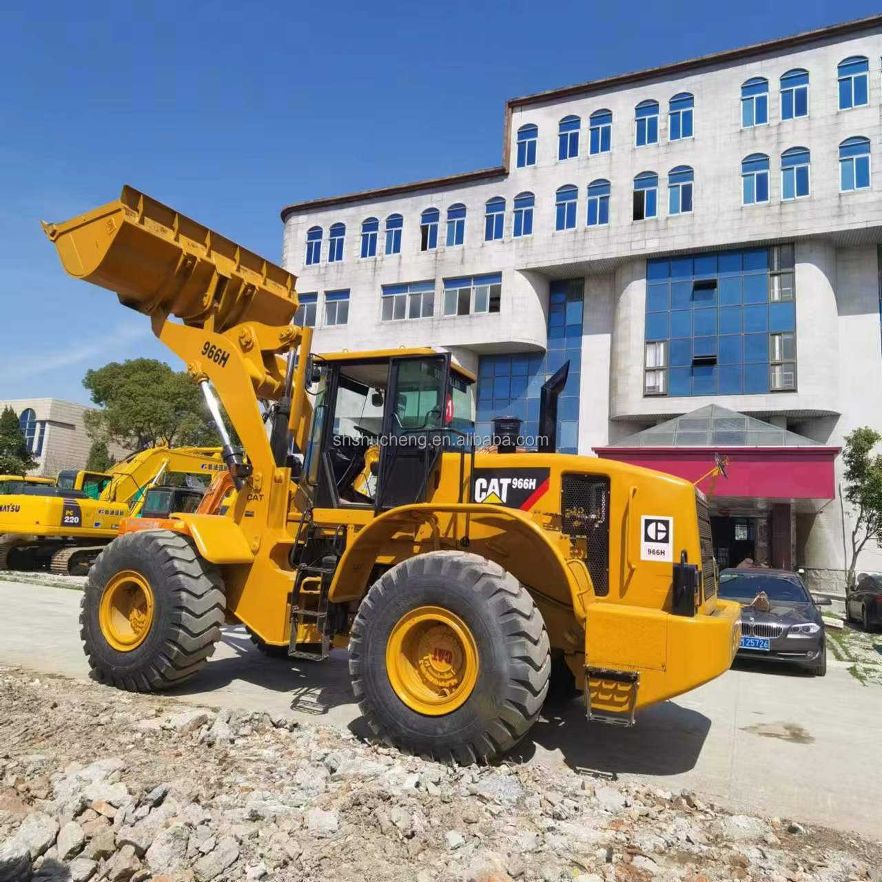 Second Hand CAT 966h Caterpillar Wheel Loader Used CAT Machine